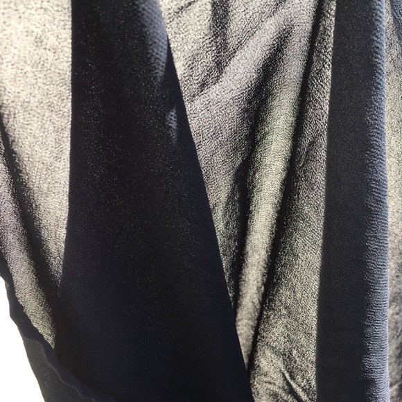 🐞 Sheer Black Coverup with Tie Detail Sleeves - Picture 7 of 8